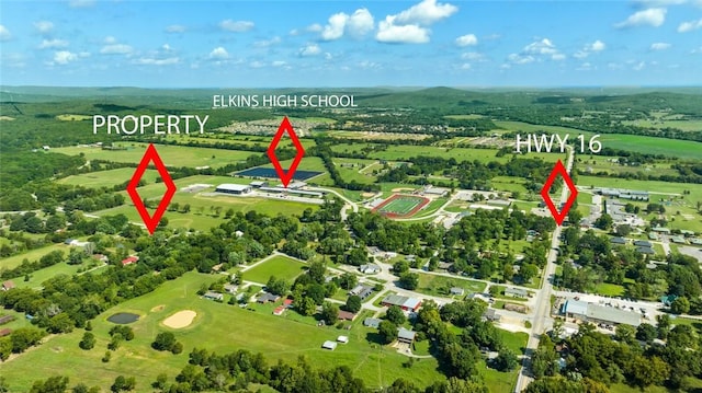101 Carter Ln, Elkins, AR 72727 - aerial view