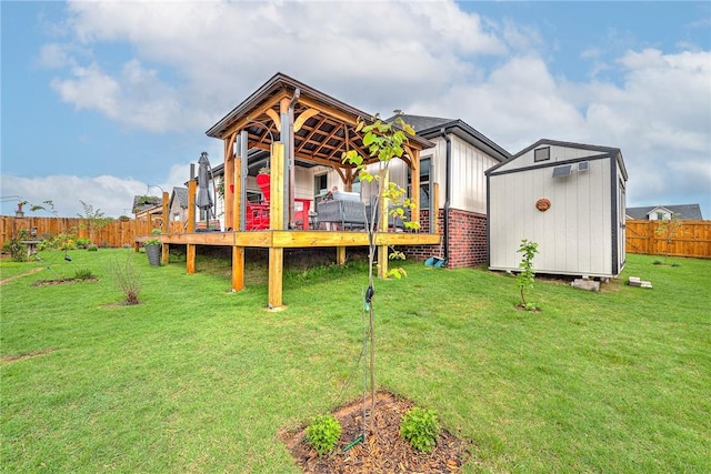 2227 Riggins Ave, Pea Ridge, AR 72751 - view of jungle gym featuring a storage unit and an outdoor structure