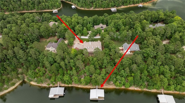 15533 Haynes Rd, Rogers, AR 72756 - aerial view of property's location with a nearby body of water
