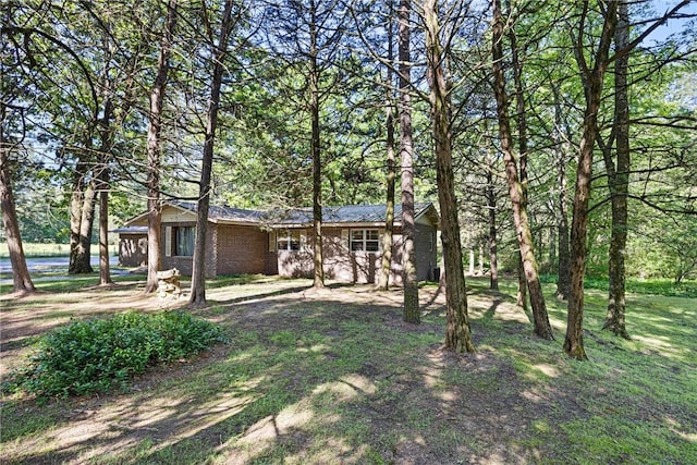 10616 S Liberty Rd, Dardanelle, AR 72834 - view of single story home