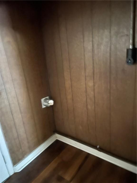 detailed view of wood finished floors