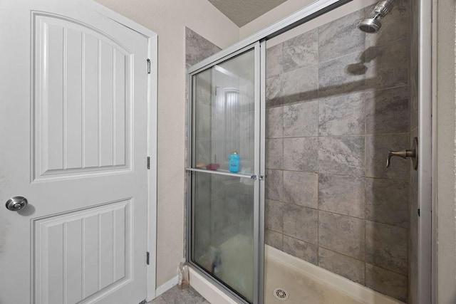 full bath featuring a stall shower