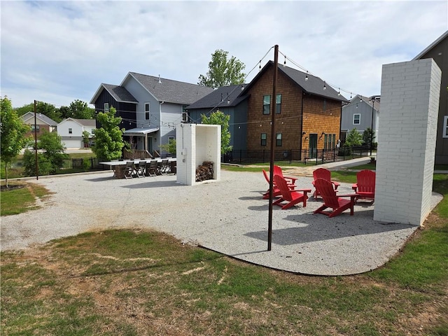 2630 N Gulley Grove Cir, Fayetteville, AR 72703 - view of jungle gym featuring fence and a residential view
