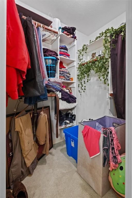 view of storage area