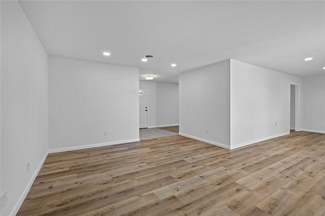 1104 S 12th St, Rogers, AR 72756 - basement with recessed lighting, light wood finished floors, and baseboards
