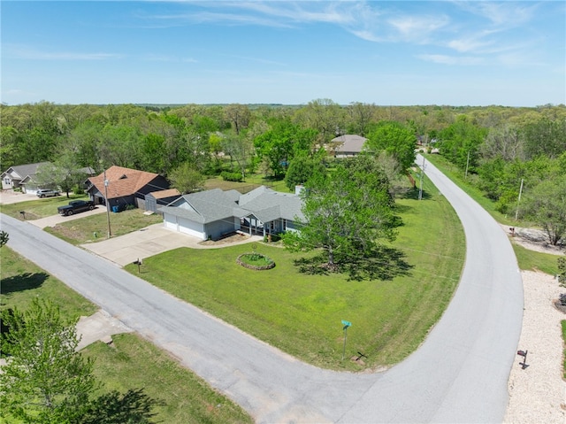 2 Natalie Ln, Bella Vista, AR 72715 - drone / aerial view of a forest