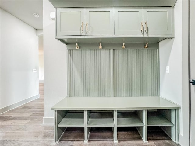 181 Magazine, Prairie Grove, AR 72753 - mudroom with light wood-style flooring and baseboards