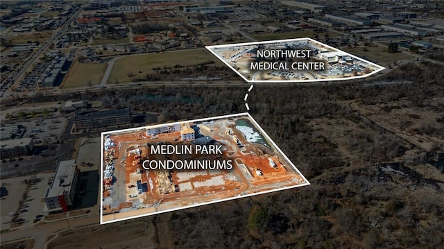 map / location featuring property parcel outlined