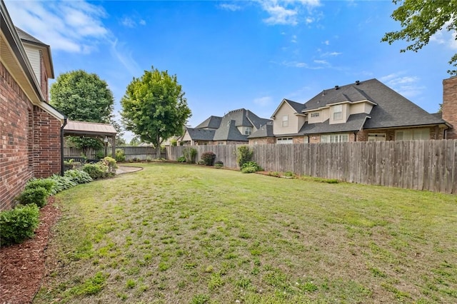 3907 NE Cadbury Ave, Bentonville, AR 72712 - view of yard with a residential view and a gazebo