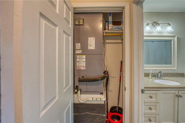 utilities with a sink