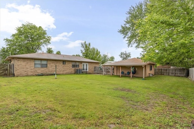 view of back of property