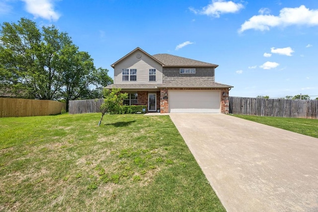 4208 SW Fieldstone Blvd, Bentonville, AR 72712 - traditional-style home with driveway and an attached garage