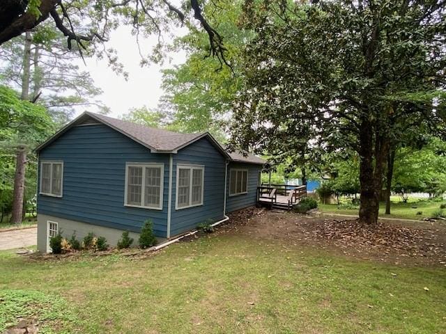 449 N Assembly Dr, Fayetteville, AR 72701 - view of property exterior featuring a yard