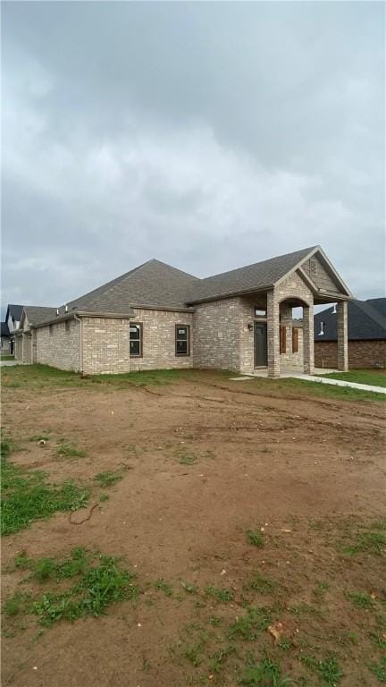 1912 Hale Ln, Pea Ridge, AR 72751 - view of front of home with stone siding