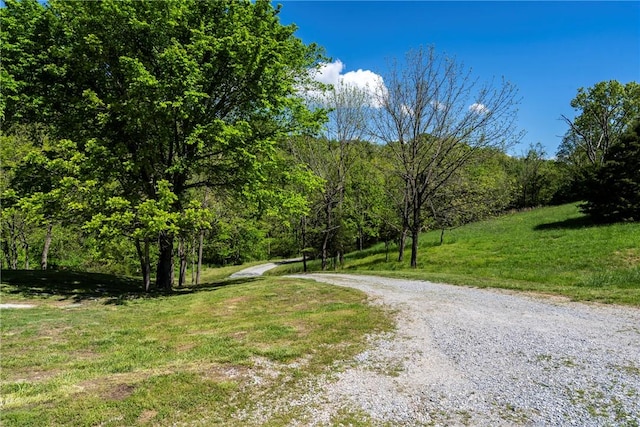 14210 Lake Point Dr, Lowell, AR 72745 - view of street with a wooded view
