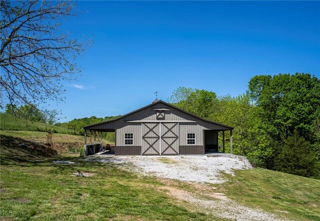 14210 Lake Point Dr, Lowell, AR 72745 - view of barn