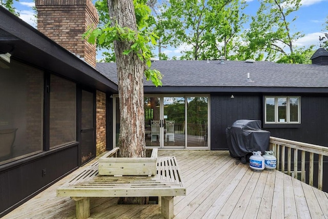16180 Black Oak Ln, Rogers, AR 72756 - deck with area for grilling