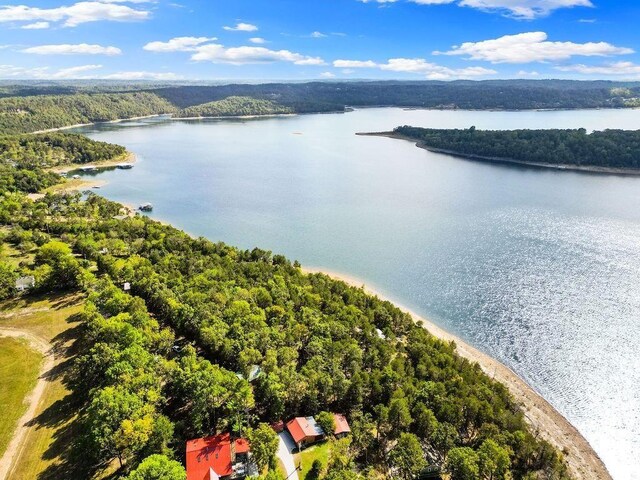 9211 Larue Rd, Rogers, AR 72756 - bird's eye view of a large body of water and a heavily wooded area