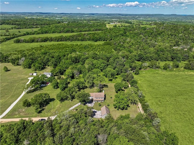 398 Northfork Dr, Berryville, AR 72616 - aerial overview of property's location with a forest