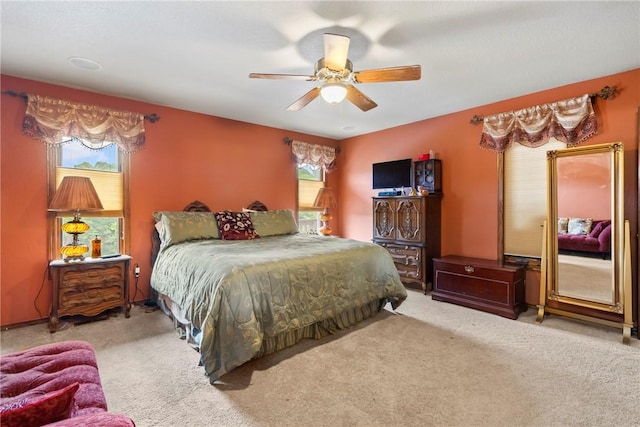 30 Brittany Ln, Bella Vista, AR 72714 - carpeted bedroom with multiple windows and ceiling fan