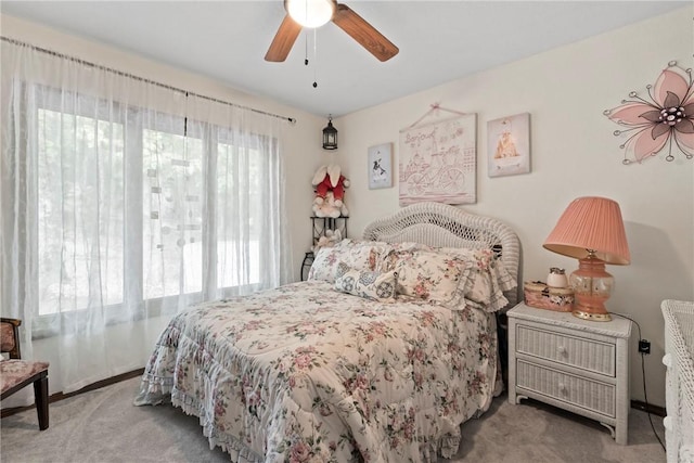 30 Brittany Ln, Bella Vista, AR 72714 - carpeted bedroom with ceiling fan