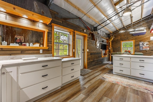 103 County Road 1522, Eureka Springs, AR 72632 - walk in closet featuring light wood finished floors and high vaulted ceiling