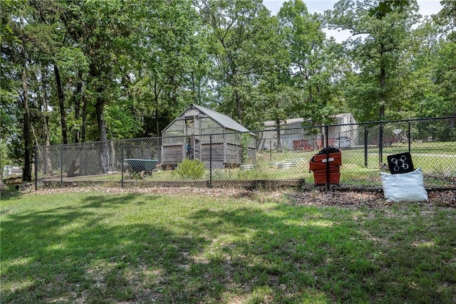 9696 Fuller Rd, Rogers, AR 72756 - view of yard featuring an outdoor structure