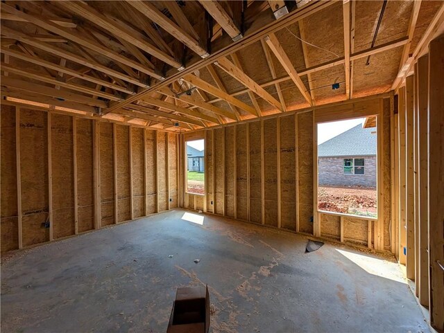 4832 Hawk St, Springdale, AR 72762 - miscellaneous room with a garage