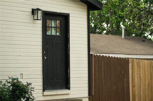 view of entrance to property