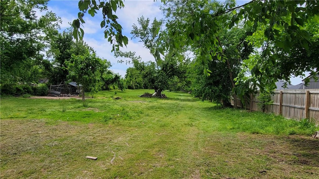view of yard