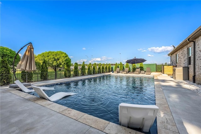 914 King Arthur Dr, Elm Springs, AR 72762 - view of pool with fence and a patio area