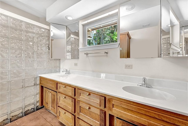 20916 Slate Gap Rd, Garfield, AR 72732 - full bath featuring tile patterned flooring and double vanity