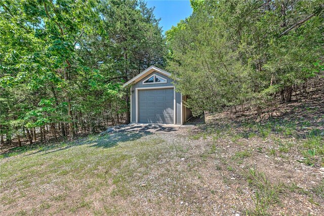 20916 Slate Gap Rd, Garfield, AR 72732 - view of garage