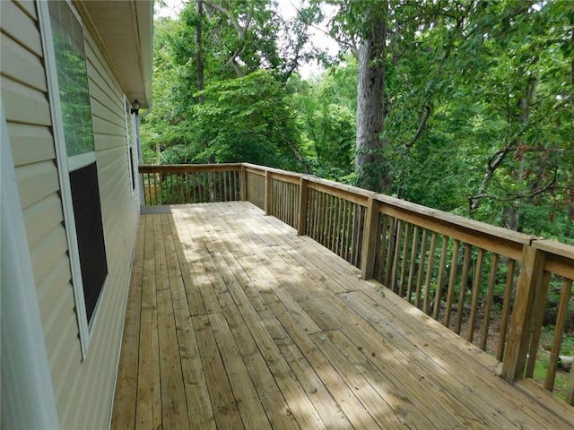 1411 Cresent St, Bentonville, AR 72712 - view of wooden deck