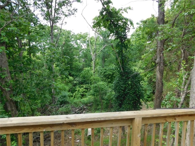 1411 Cresent St, Bentonville, AR 72712 - view of wooden deck