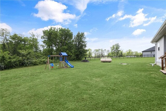 3 Francis Dr, Bella Vista, AR 72715 - view of yard featuring a playground