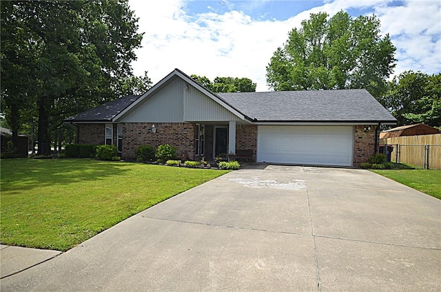 3001 Mcdonald Ave, Springdale, AR 72762 - ranch-style home with brick siding, driveway, and an attached garage
