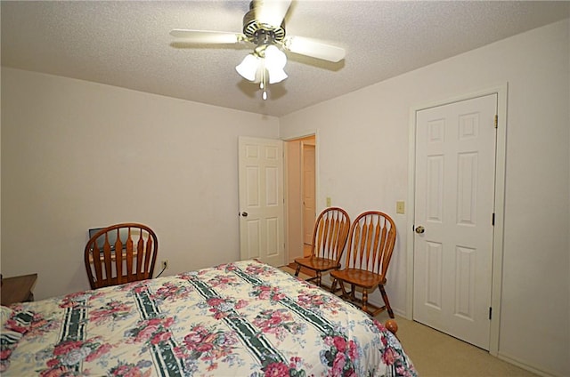 3001 Mcdonald Ave, Springdale, AR 72762 - bedroom with light colored carpet and ceiling fan