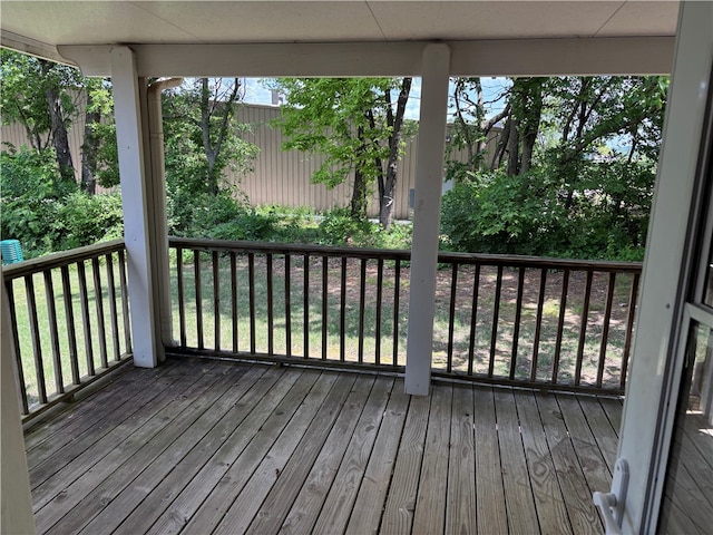 5095 Saxon St, Springdale, AR 72764 - view of wooden terrace
