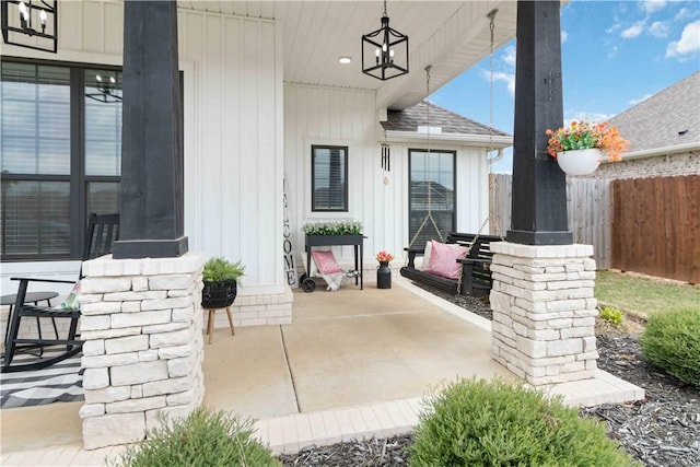 1904 Tull Dr, Pea Ridge, AR 72751 - view of patio / terrace featuring fence