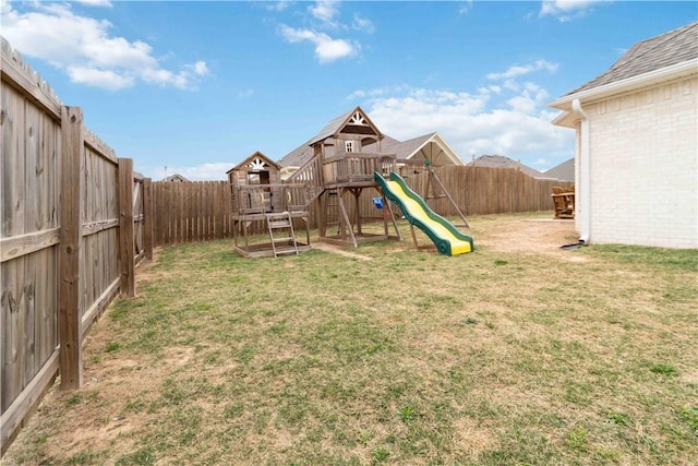 1904 Tull Dr, Pea Ridge, AR 72751 - view of yard featuring a playground