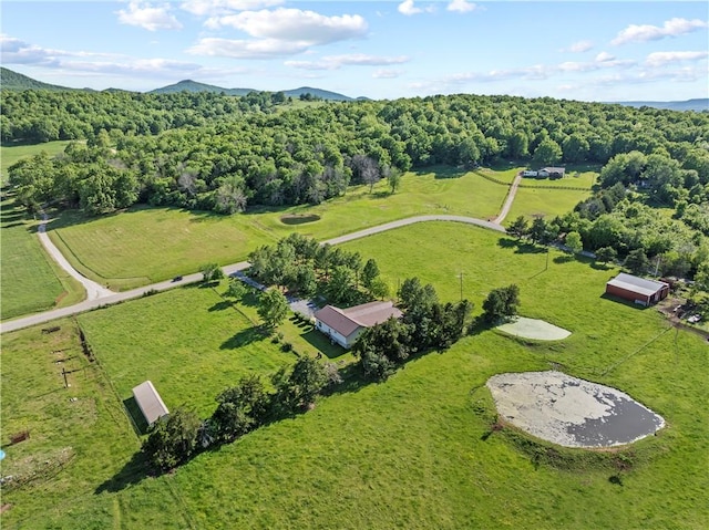 3277 Bellefonte Rd, Harrison, AR 72601 - aerial overview of property's location featuring a mountain backdrop
