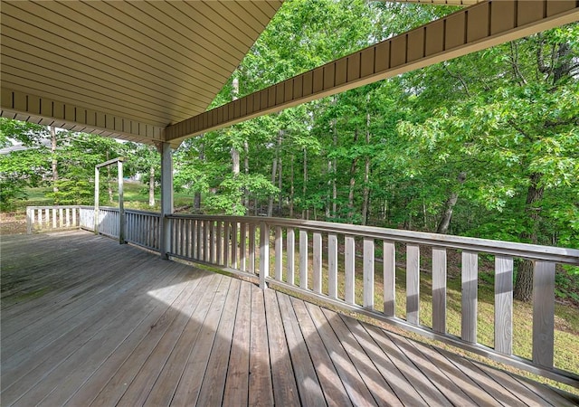 21 Sidlaw Hills Dr, Bella Vista, AR 72715 - view of wooden terrace