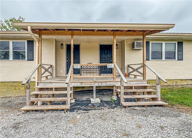 239 Mc 7043, Flippin, AR 72634 - view of front of house featuring covered porch