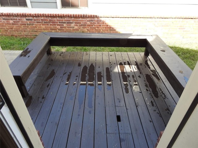 3804 Gibson Ave, Bentonville, AR 72712 - view of wooden deck