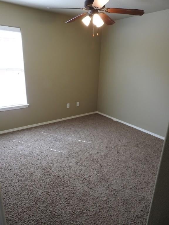 3804 Gibson Ave, Bentonville, AR 72712 - carpeted spare room with a ceiling fan and baseboards