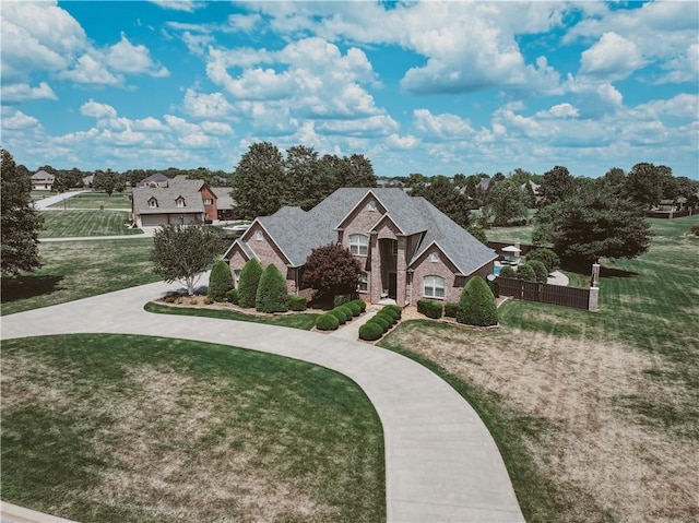 11136 W Stonebriar Dr, Bentonville, AR 72712 - view of front of house featuring brick siding and stone siding