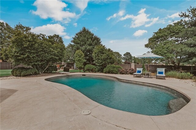 11136 W Stonebriar Dr, Bentonville, AR 72712 - view of pool with a patio