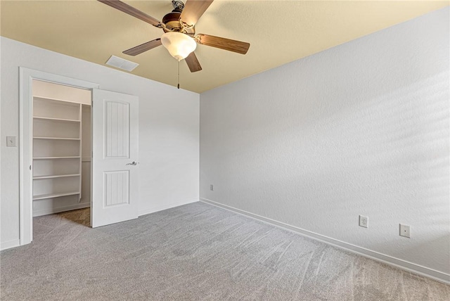 3658 W Mountain View Dr, Fayetteville, AR 72704 - unfurnished bedroom featuring a spacious closet, carpet, baseboards, and a closet