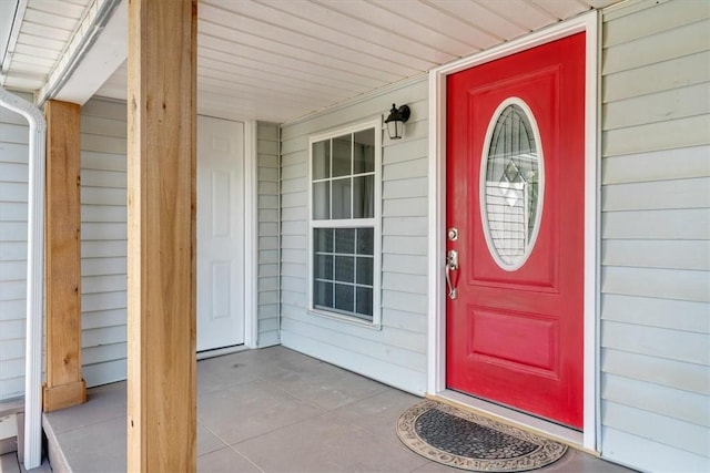 21106 Kirksey Rd, Elkins, AR 72727 - entrance to property with a porch